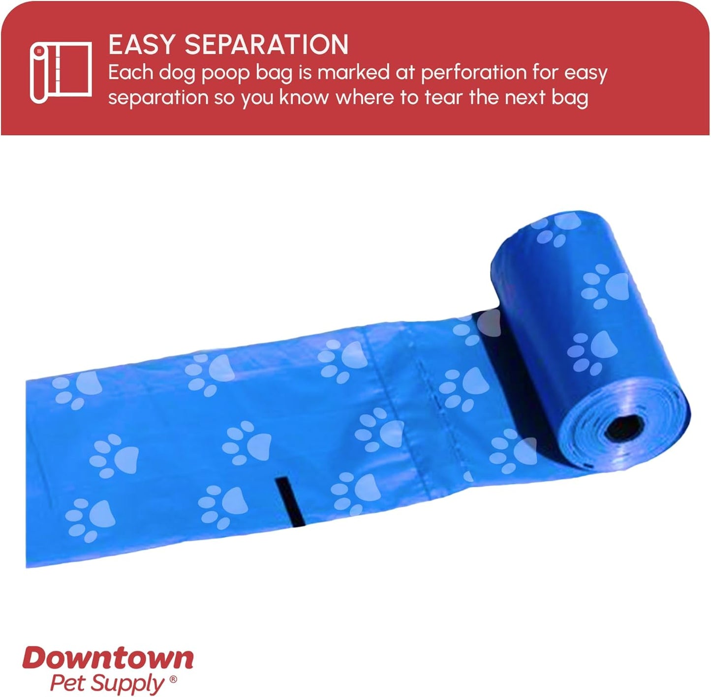 Poop Bags for Dogs with Dispenser, 180 Count - Leak-Proof Dog Waste Bags and Bone