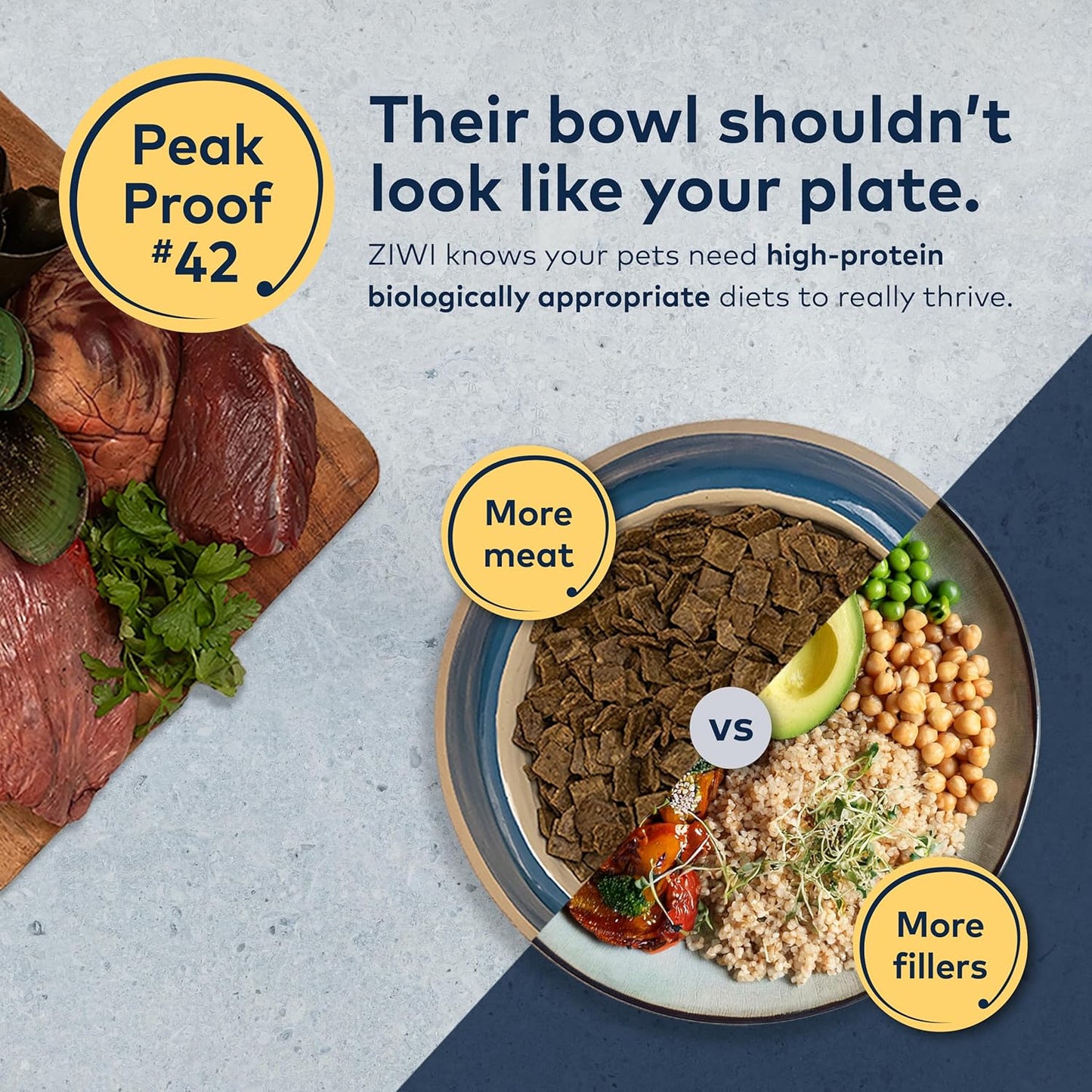 Peak Air-Dried Dog Food – Beef - ZIWI Peak