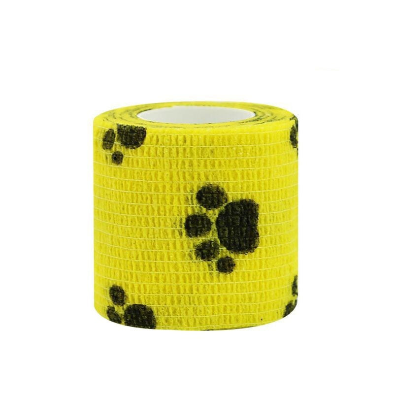 New pet elastic self-adhesive bandage for anti dirt and anti wear dog shoes when going out