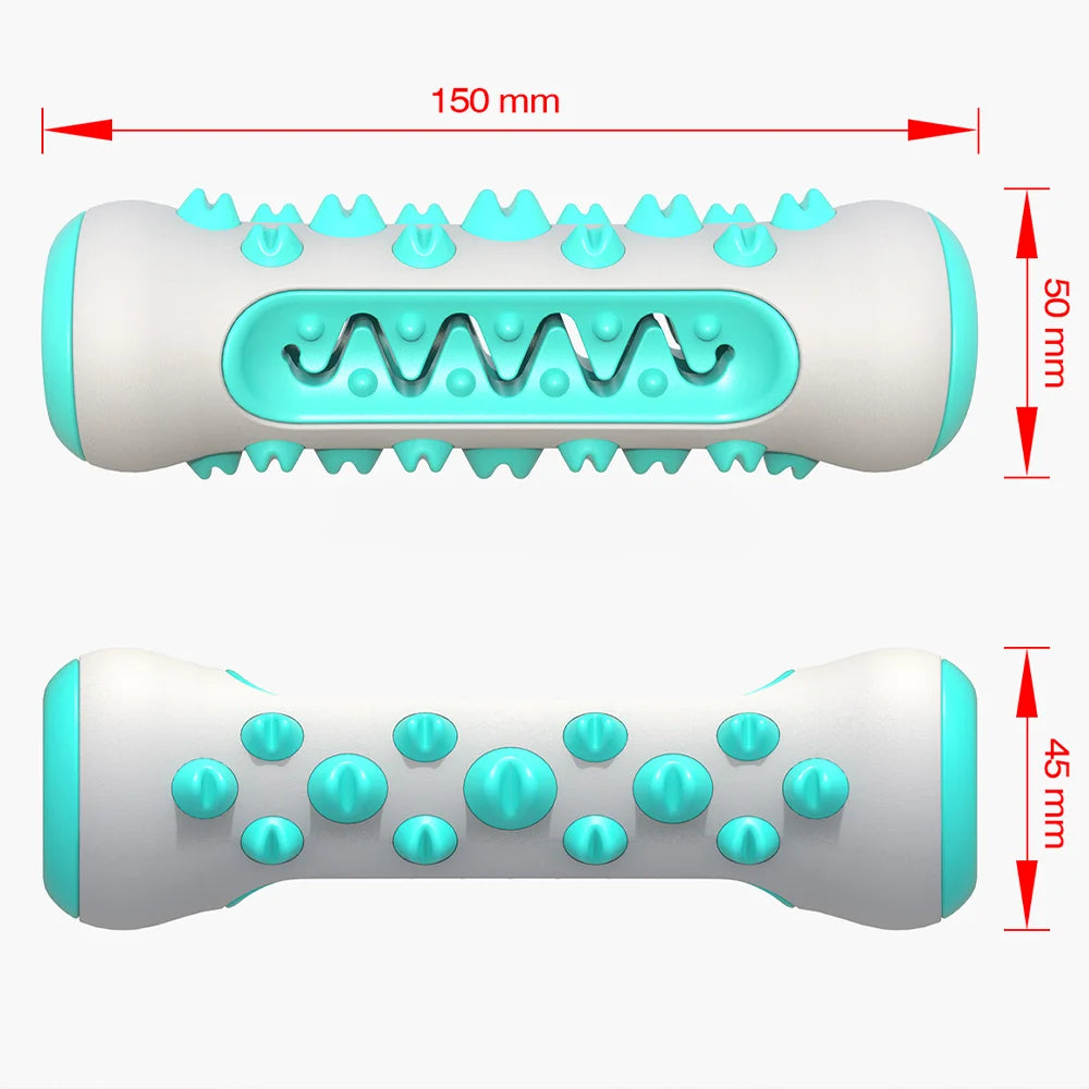 Dog Chew Toy for Large Small Dogs Pet Food Feeder Treat Dispenser Tooth Clean Interactive Training Toy Bulldog Labrador Supplies