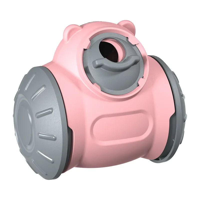 Dog Slow Feeder Toys Interactive Puzzle Durable Dog Food Dispenser Mental Treat Stimulation Chase Rolling Puppy Toy Pet Supplies