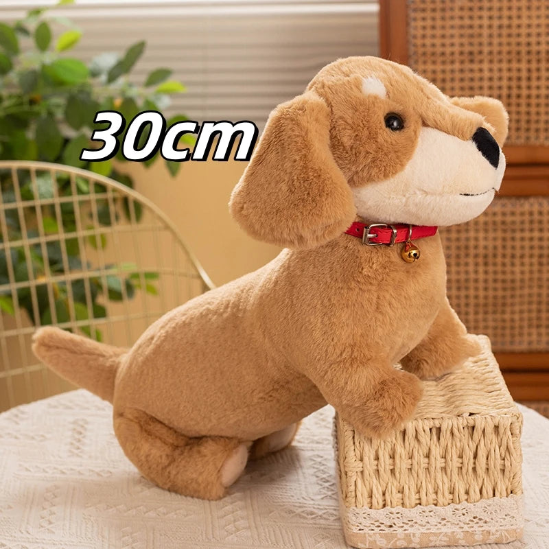 New Hot Cartoon Sausage Dog Doll Comfortable Cute Pet Toys Sleeping Stuffed Pillow Animal Decorative Plush For Kids Presents