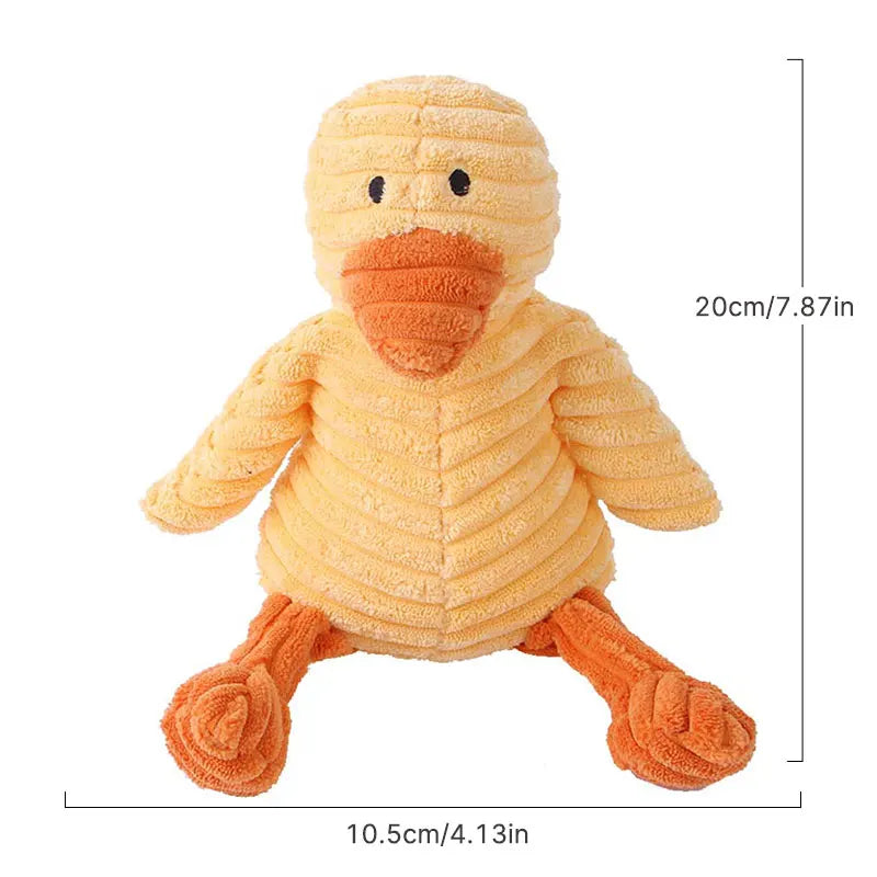 Plush Squeaky Dog Toy Donkey Shape Pet Toys Bite Resistant Squeaky Toys for Small Large Dogs Durable Chew Molar Toy Training Toy