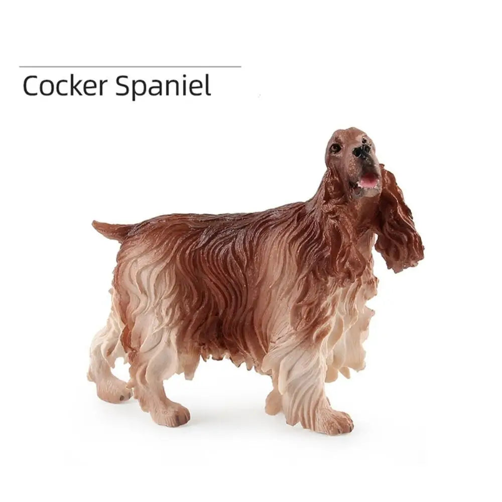 Children Educational Toys Simulation Dog Figurine Realistic Bulldog Miniature Animal Model Doberman Dachshund Home Decor