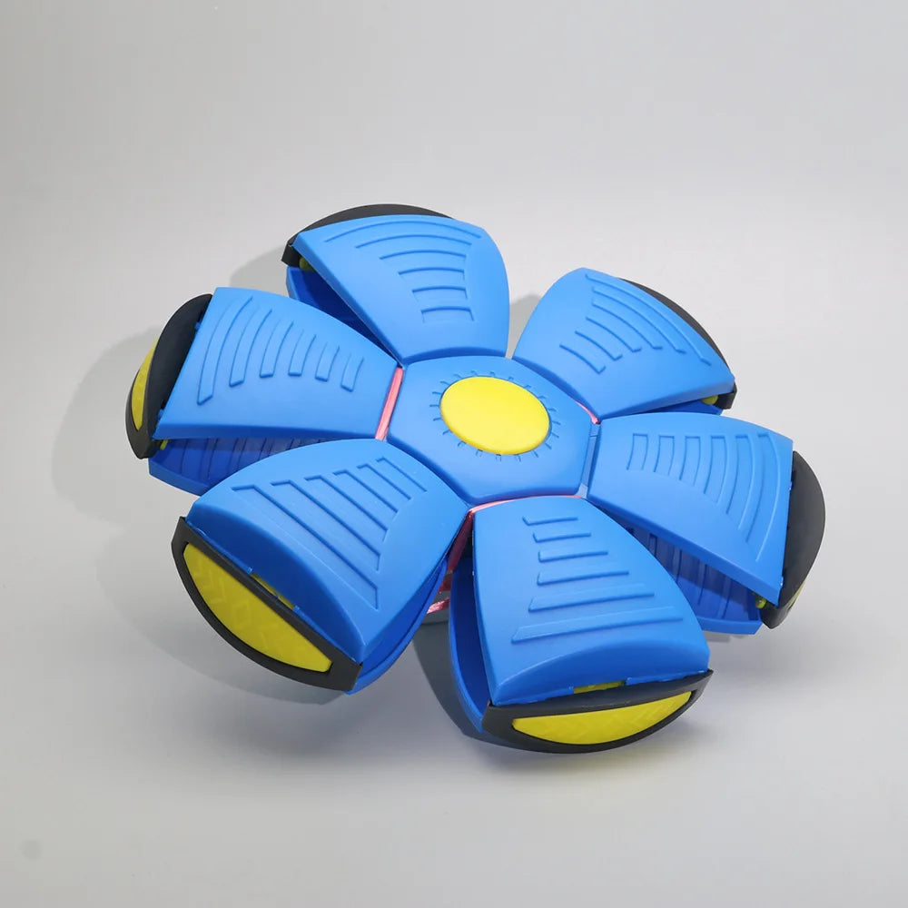 Pet Bouncy Ball Stepping Ball Flying Saucer Deformed Ball Two Forms Dog Bouncing Outdoor Ball Toys Gift