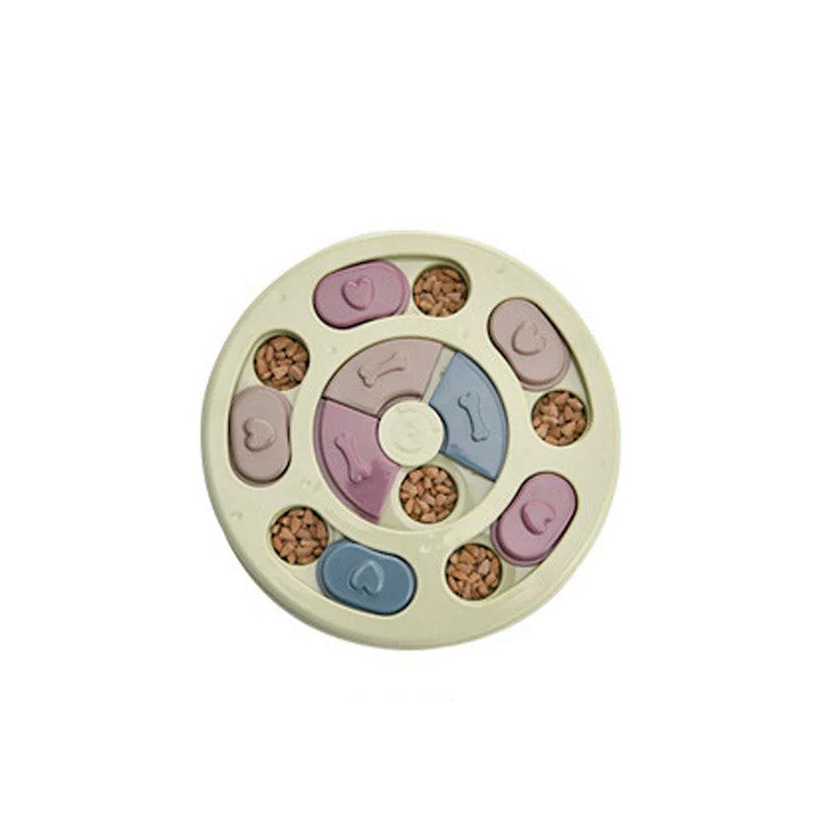 Dog Puzzle Toys- Dog Brain Stimulates the Brain to Stimulate the Educational Toy Puppy to Treat the Food Feeder Allocation in