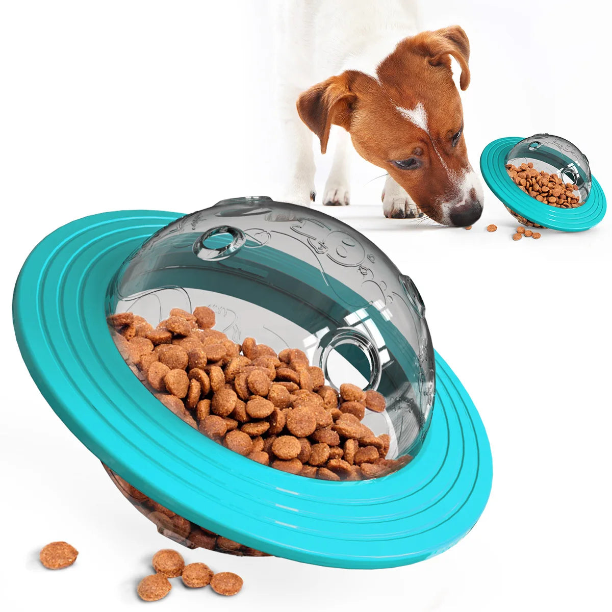 Dog Interactive Food Leaking Dispensing Treat Ball For Small Large Dogs Training Toy Puppy Slow Feed Dachshund Toy