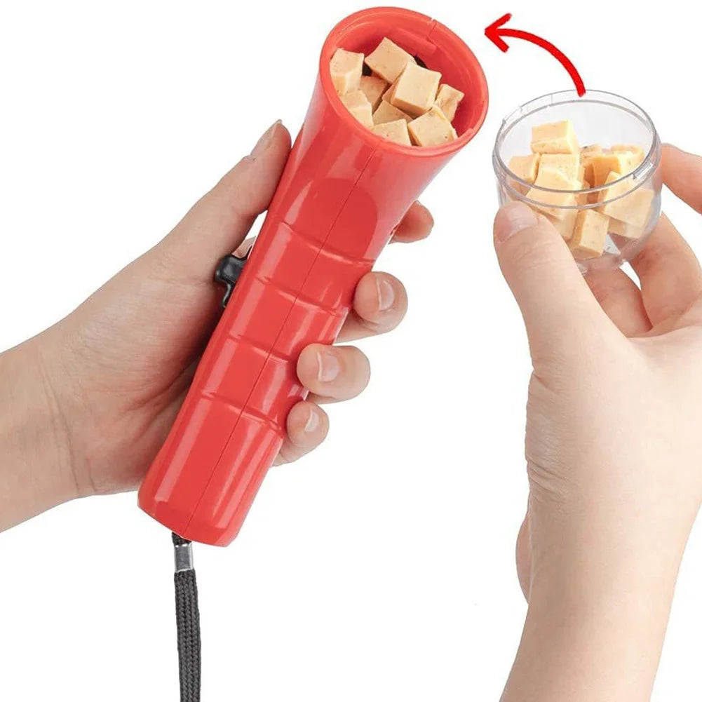 Dog Food Training Equipment Portable Interactive Treat Pet Food Dispenser Launcher Gun Pet Snack Feeder Tool Pets Supplies