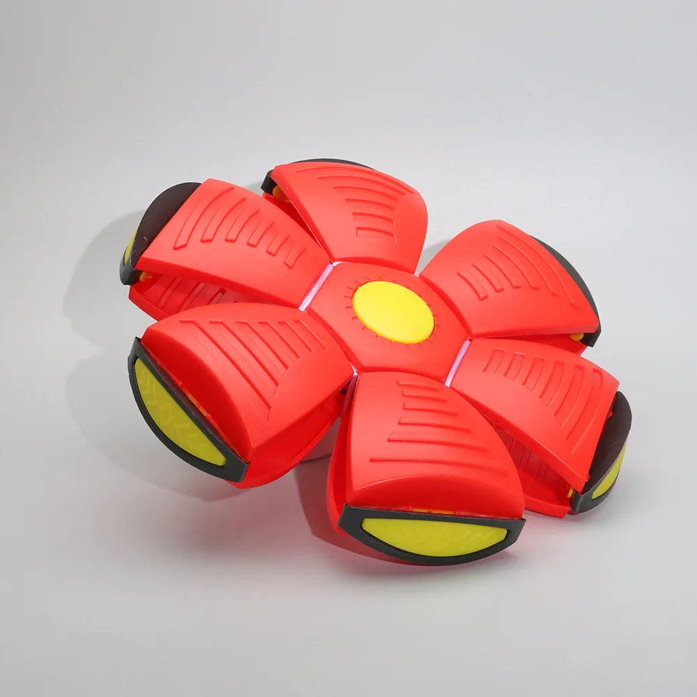 Pet Bouncy Ball Stepping Ball Flying Saucer Deformed Ball Two Forms Dog Bouncing Outdoor Ball Toys Gift