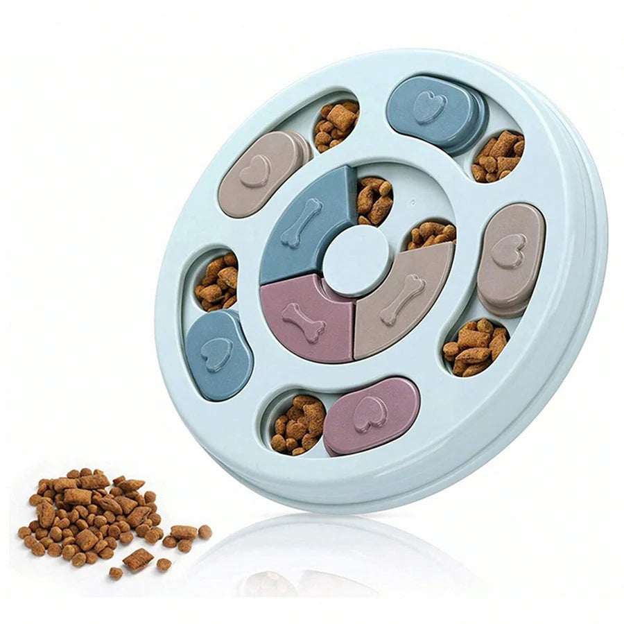 Dog Puzzle Toys- Dog Brain Stimulates the Brain to Stimulate the Educational Toy Puppy to Treat the Food Feeder Allocation in