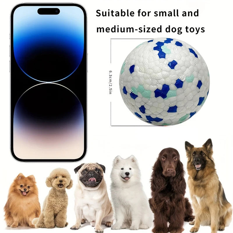 1pc Dog Toy Durable Crew Ball Pet Grinding Teeth Toy For Dog Interactive Supplies Chew Pet Interactive Supply Accessory