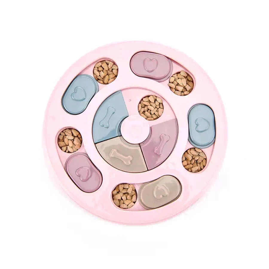 Dog Puzzle Toys- Dog Brain Stimulates the Brain to Stimulate the Educational Toy Puppy to Treat the Food Feeder Allocation in