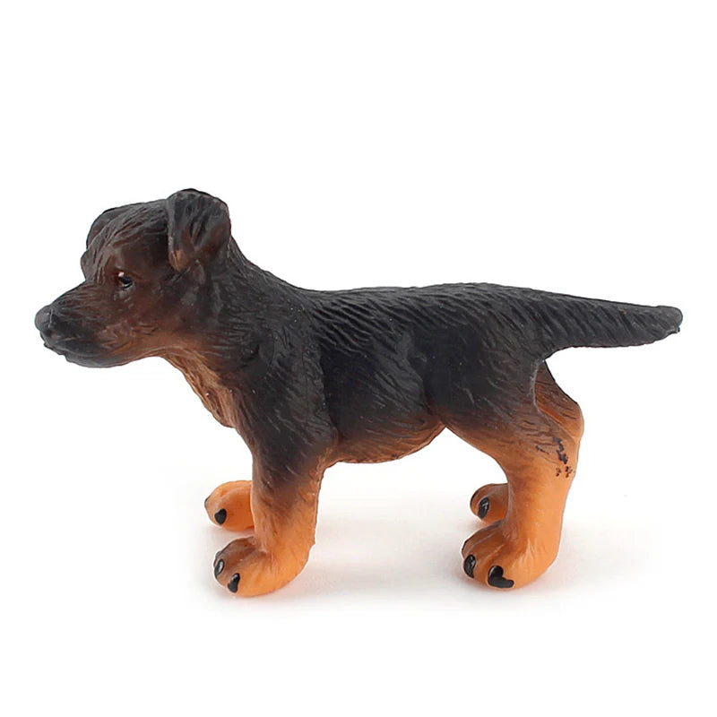 Car Dashboard Dog Toys Accessories Decorate Exquisite Mini Resin Doll Ornament Dog Figurine Bonsai Decoration Miniature Dog