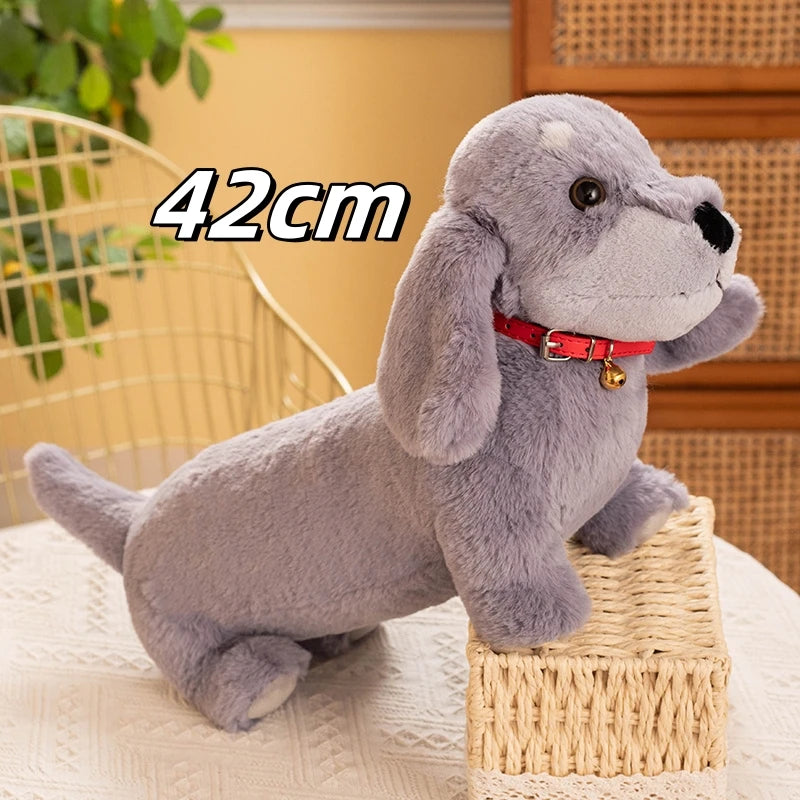 New Hot Cartoon Sausage Dog Doll Comfortable Cute Pet Toys Sleeping Stuffed Pillow Animal Decorative Plush For Kids Presents