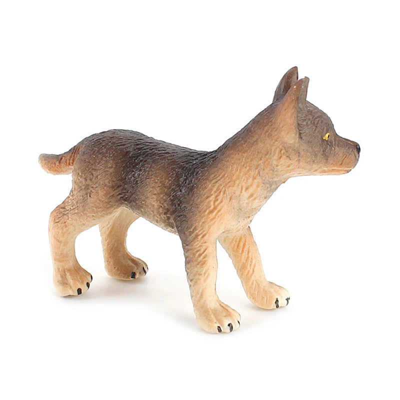 Car Dashboard Dog Toys Accessories Decorate Exquisite Mini Resin Doll Ornament Dog Figurine Bonsai Decoration Miniature Dog