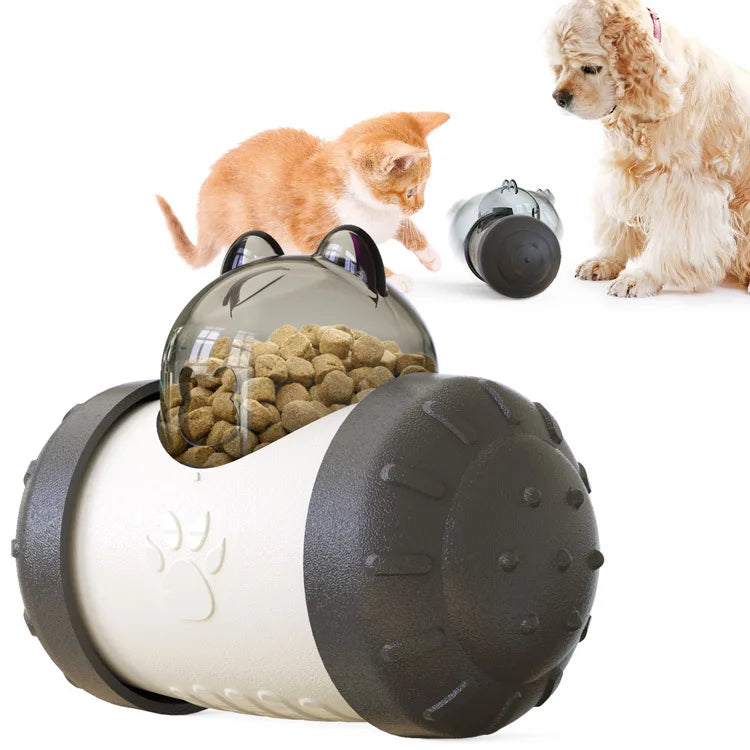 Dog Slow Feeder Toys Interactive Puzzle Durable Dog Food Dispenser Mental Treat Stimulation Chase Rolling Puppy Toy Pet Supplies