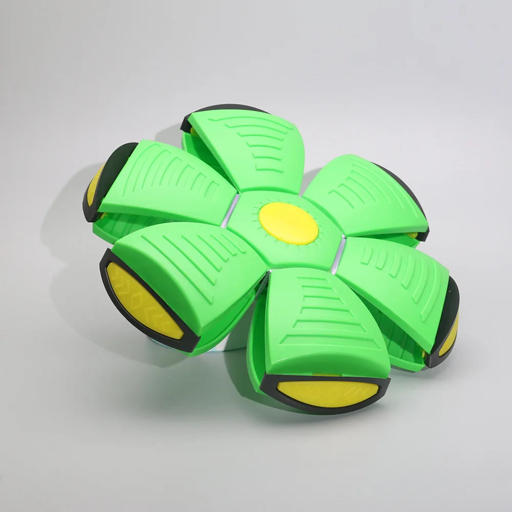 Pet Bouncy Ball Stepping Ball Flying Saucer Deformed Ball Two Forms Dog Bouncing Outdoor Ball Toys Gift