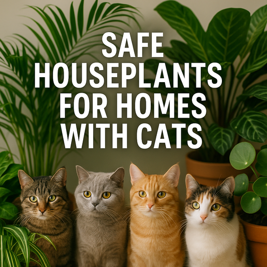 🌿 Safe Houseplants for Homes with Cats