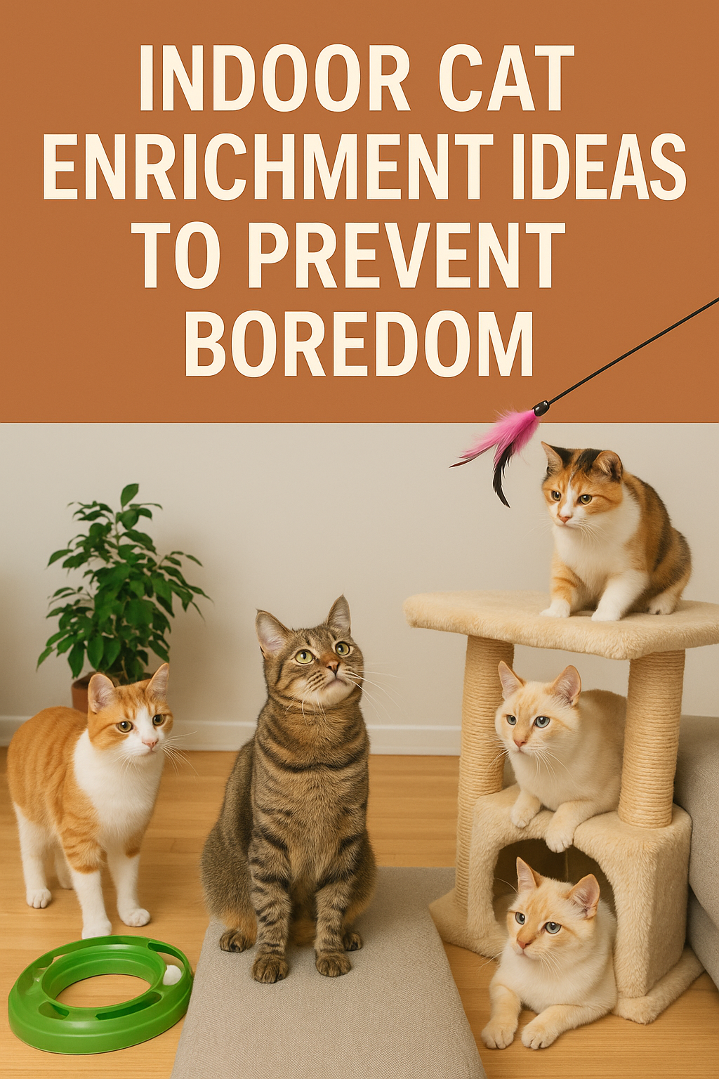 🧶 Indoor Cat Enrichment Ideas to Prevent Boredom