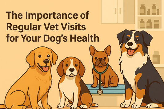🏥 The Importance of Regular Vet Visits for Your Dog’s Health