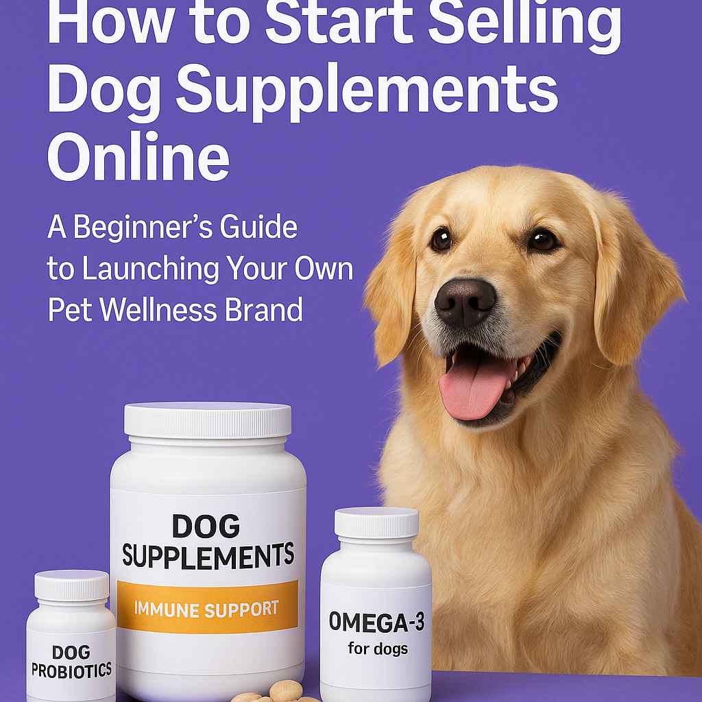 How to Start Selling Dog Supplements Online