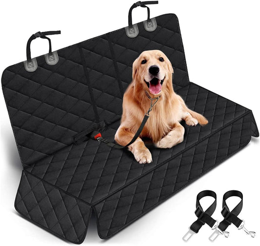 Dog Car Seat Cover, Back Seat Cover for Dogs Pet Car Seat Protector Waterproof Bench Car Seat Cover