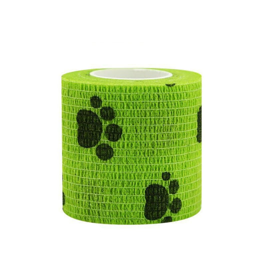 New pet elastic self-adhesive bandage for anti dirt and anti wear dog shoes when going out
