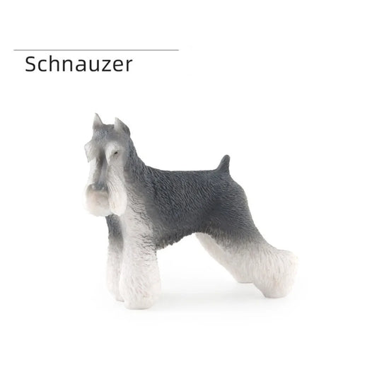 Children Educational Toys Simulation Dog Figurine Realistic Bulldog Miniature Animal Model Doberman Dachshund Home Decor