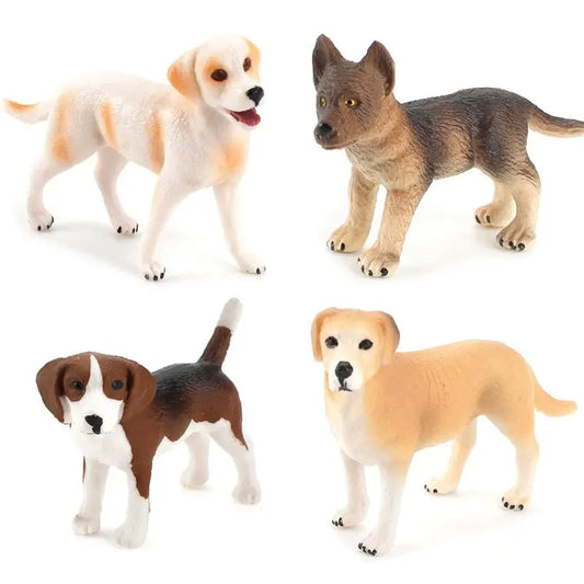 Car Dashboard Dog Toys Accessories Decorate Exquisite Mini Resin Doll Ornament Dog Figurine Bonsai Decoration Miniature Dog